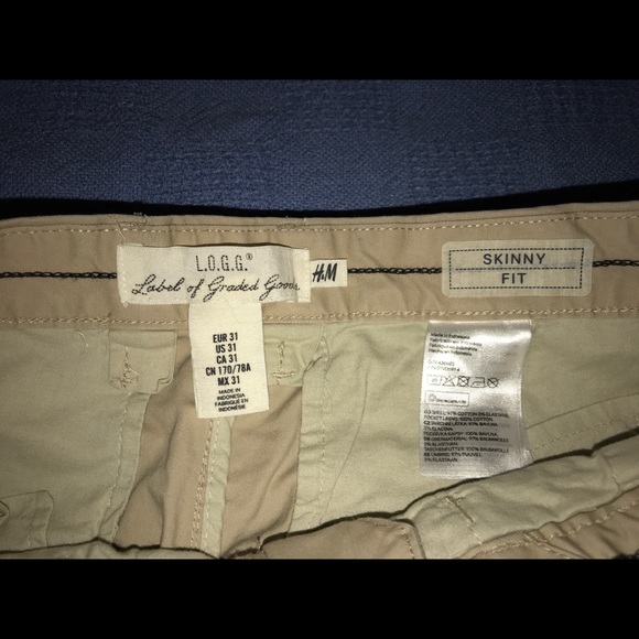 H&M Pants Hm Khaki Pants 3 Poshmark